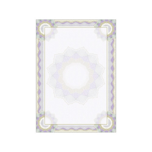 証書用紙 A4判 彩紋 5パック