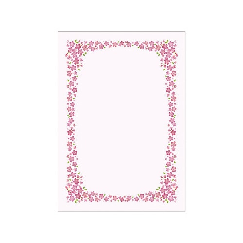 証書用紙 A4判 桜 5パック