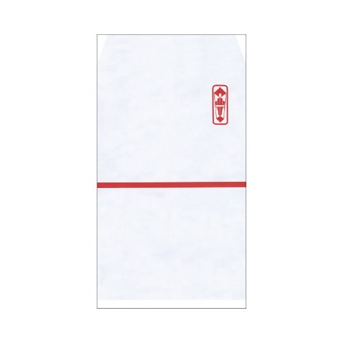 粗品袋 赤棒 300枚入