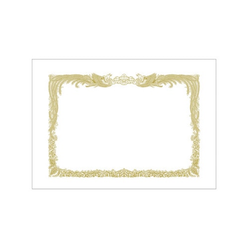 賞状用紙 上質紙 中判 縦書用