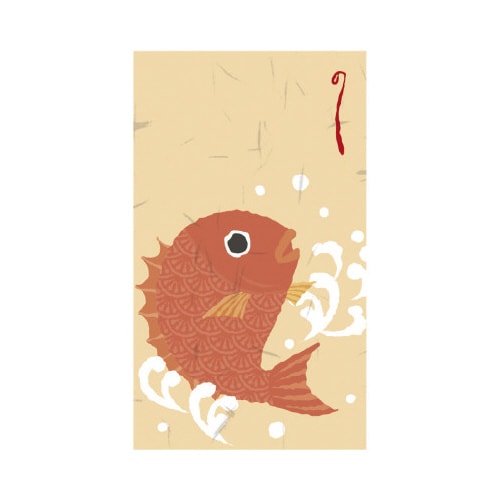 のし袋 縁起もん 五型 鯛 5パック