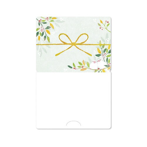 のしメッセージ グリーン 5パック