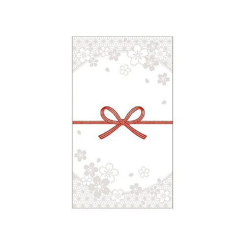 ポチ袋 結びポチ 五型 桜華 5パック