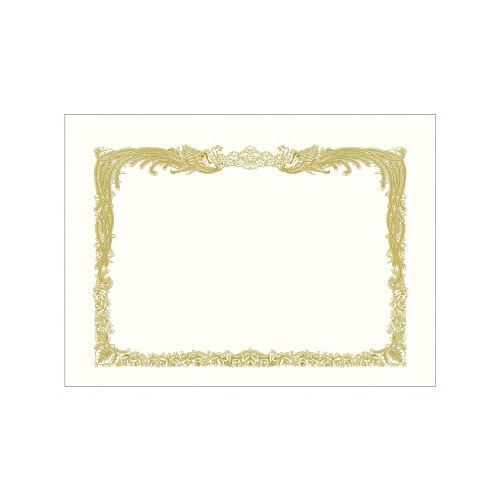 賞状用紙 ケント紙 A4判 縦書用