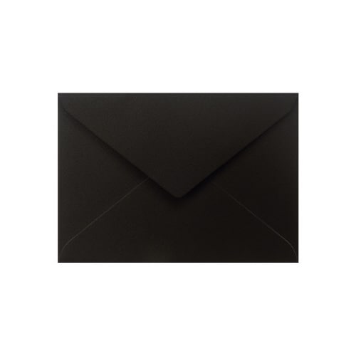 洋2封筒 ジェットブラック 5パック