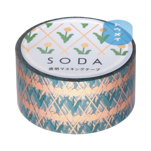 ソ−ダ 透明マステ(タンポポ) 3巻