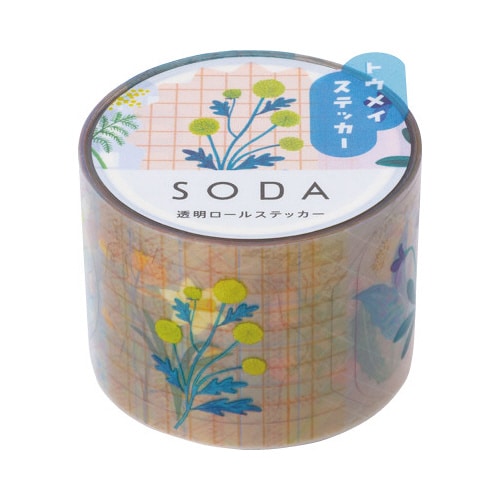 ソ−ダ 透明マステ(ノバナ) 3巻