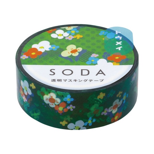 ソ−ダ 透明マステ(オハナバタケ) 3巻