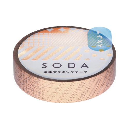 ソ−ダ 透明マステ(ミックス3) 3巻