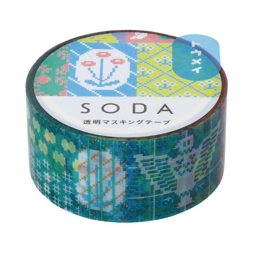 ソ−ダ 透明マステ(レトロ) 3巻