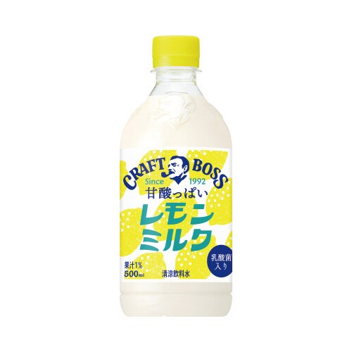 クラフトボス レモンミルク 500ml 24本