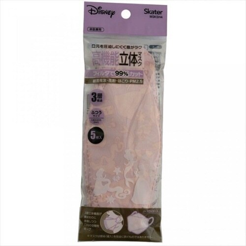 立体マスク 大人用 プリンセス MSKSH4×12