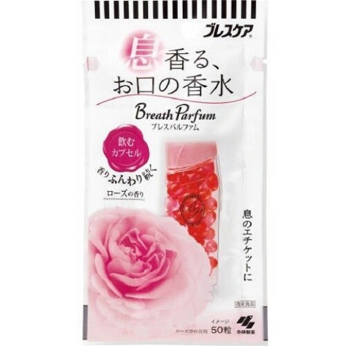 ブレスパルファム 飲むカプセルローズ×6
