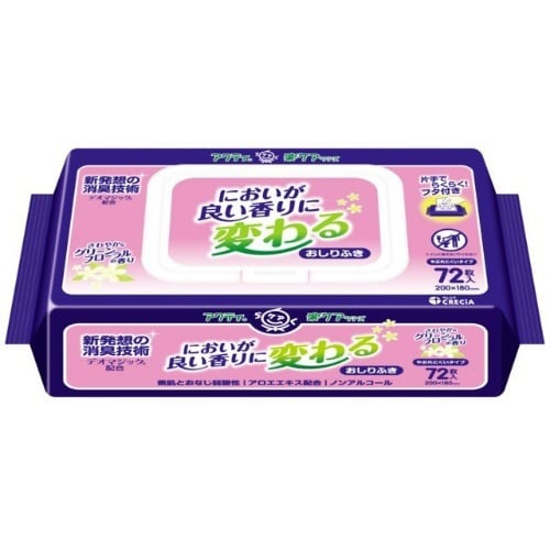 アクティ においが良い香りに変わるおしりふき×4