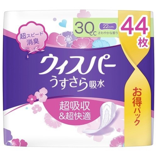 ウィスパうすさら吸水安心の少量用30cc×6