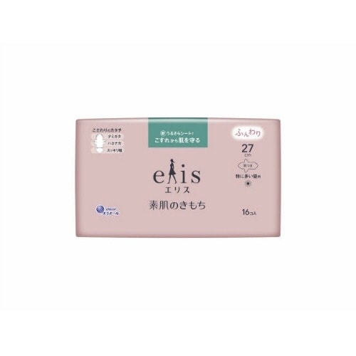 エリス 素肌のきもち 特に多い昼用 羽つき×6