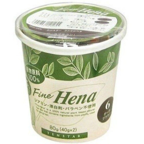 TFH−04NテンスターファインヘナダークBR×4