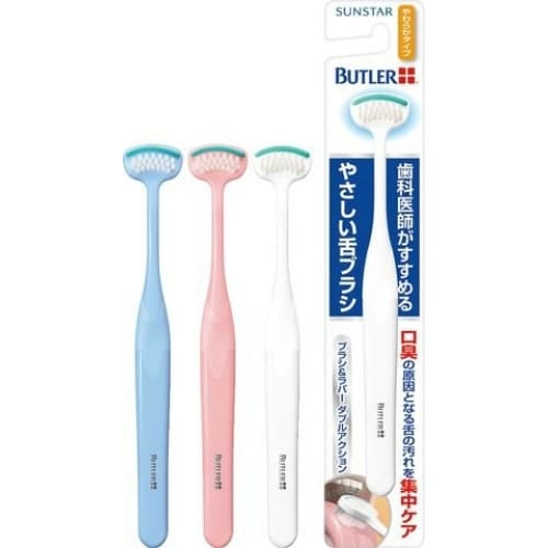 バトラー やさしい舌ブラシ やわらかタイプ×6