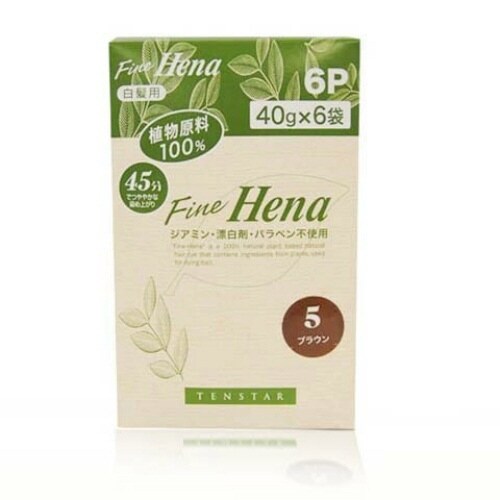 TFH−13Nテンスタファインヘナブラウン×4