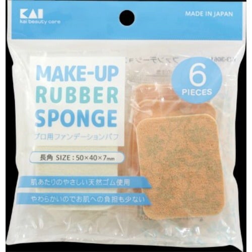 KQ3061 ファンデーションパフ 長角×12