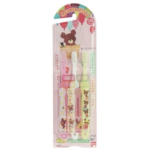 こどもハブラシ くまのがっこう×6