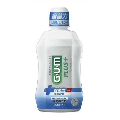 ガムプラスデンタルリンスノンアルコルタイプ×4