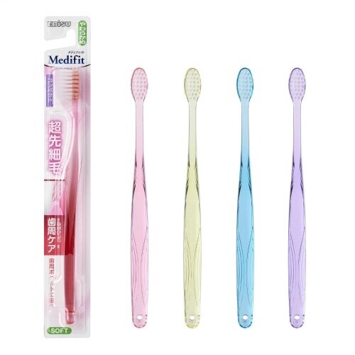 メディフィット クリア 超先細毛 やわらかめ×48