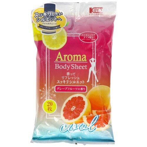 スッキリシルエット アロマボディシート×10