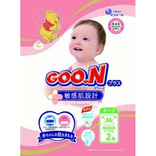 グーンプラス 敏感肌設計 Mサイズ×36