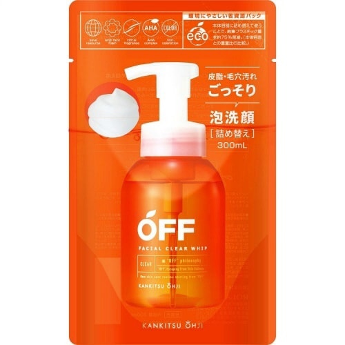 柑橘王子フェイシャルクリアホイップSPレフィル×3