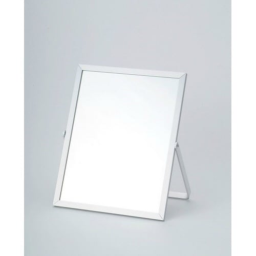 スタンドミラー 角型Mアルミシルバー×3