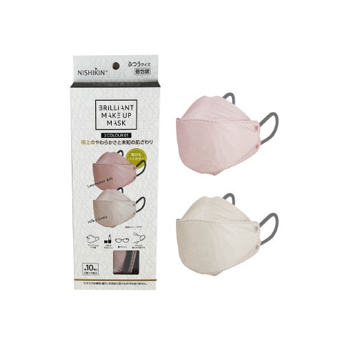 MAKEUPMASKバイカラ2色5枚3D立体×4