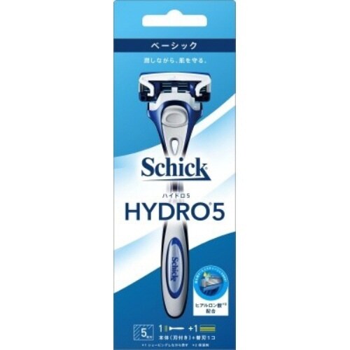 ハイドロ5 ベーシック ホルダー+替刃1コ×3