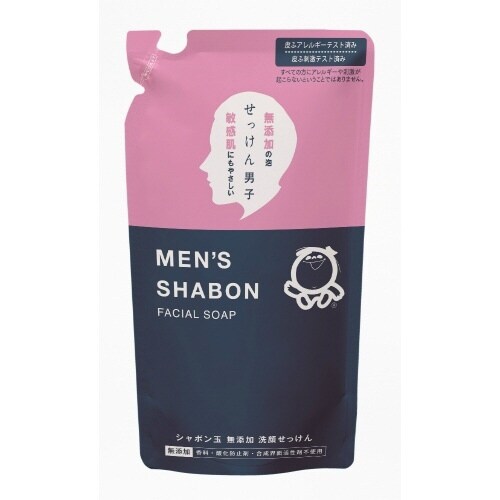 メンズシャボンフェイシャルソプつめかえ用×4