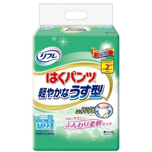 リフレ はくパンツ 軽やかなうす型 M×6