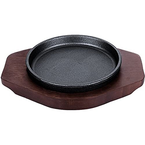 MTI鉄ステーキ皿丸15cm