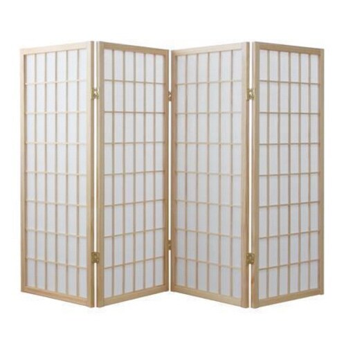 SKR−370NA障子4連スクリーン ナチュラル