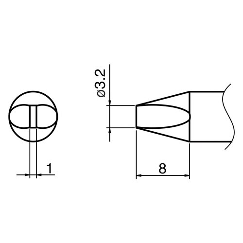 こて先スリムタイプ/3.2SSD型