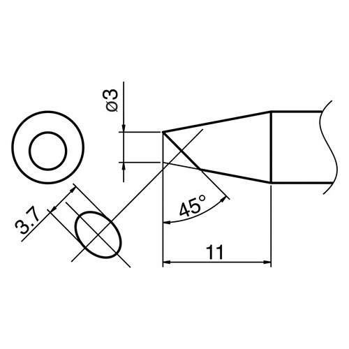 こて先スリムタイプ/3SSBC型