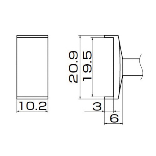 こて先/SOP19.5X10.2