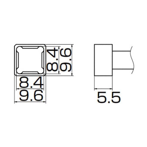 こて先/PLCC8.4X8.4