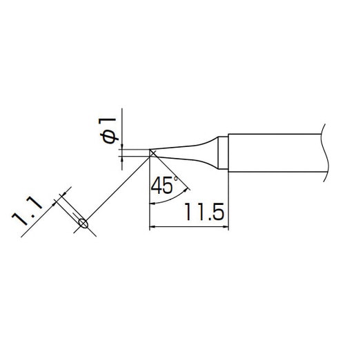 こて先/1BC型面のみ