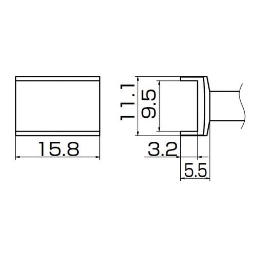 こて先/SOP9.5X15.8