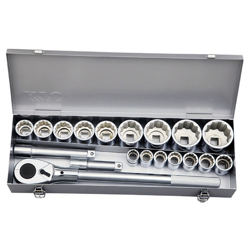 19.0SQ ソケットレンチセット 19点
