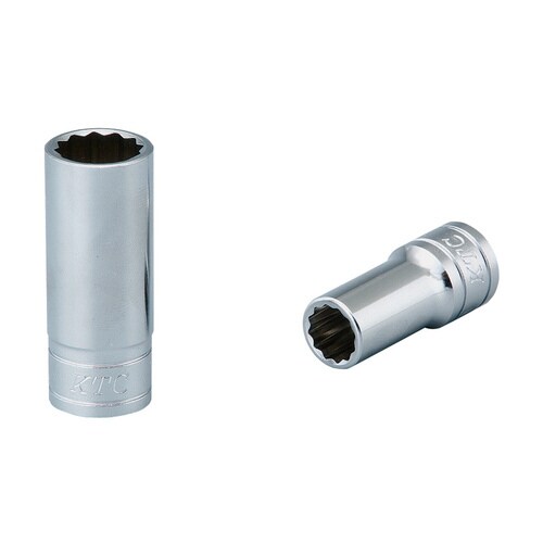 9.5SQセミディープソケット12角 パック入