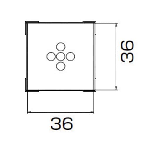 ノズル BGA 35MM X 35MM