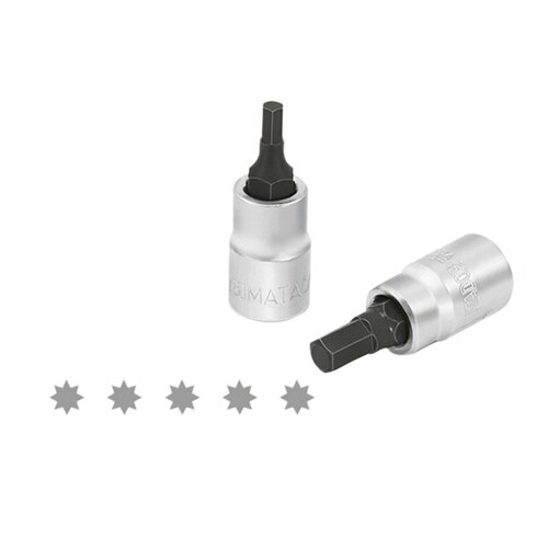 1/4SQ 6MM ヘックスビットソケット