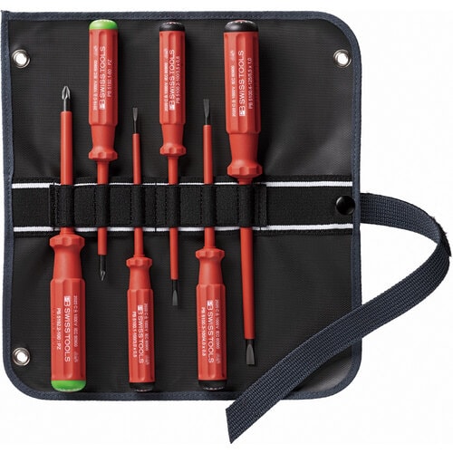 エレクトロ絶縁ドライバーセット 6本組