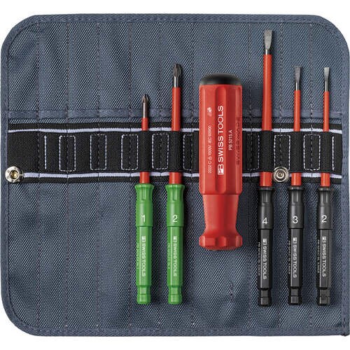 差替式絶縁ドライバーセット 5本組