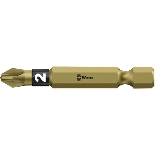 PZ2x50mm Pozidrivドライバービット